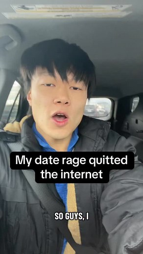 I got uninstalled. My date rage quitted the whole internet. Man she’s dedicated #dating #datingadvice #dating #stoodup #ragequitted | Michael Lin
