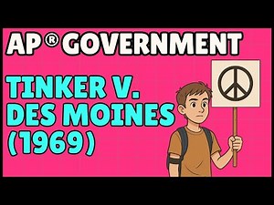 Tinker v Des Moines (1969) | AP Government and Politics Required Supreme Court Case