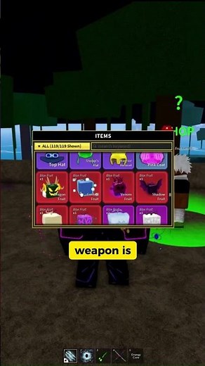 Saber Drop Chance + Showcase - Blox Fruits