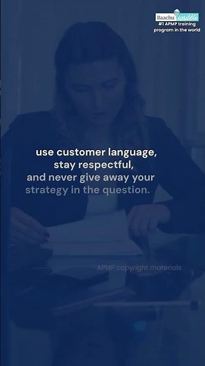 APMP V4 Q&A Tips: Ask Smart, Stay Sharp, Win More! ❓📬