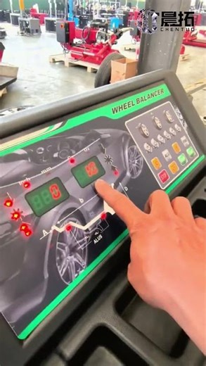 New darling in the automotive repair industry! This balancing machine is fast, accurate and stable!