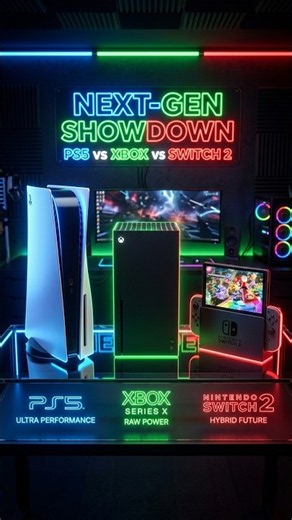 PS5 vs Xbox vs Switch 2: Which Console Reigns Supreme in 2026? #GamingConsoles #ConsoleWars