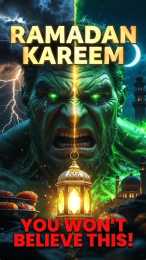 Hulk Ramzan Mein💥Acha Kaise Ban Gaya? 💚🌙#hulk