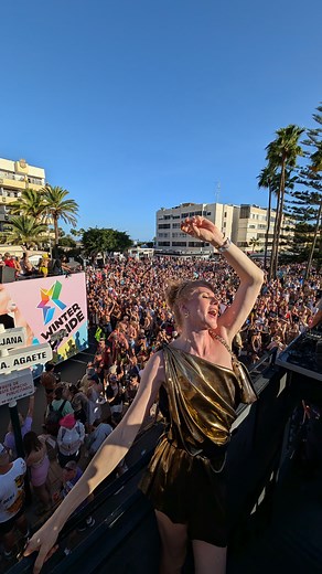 @winterpridemaspalomas thx for having me! #lovewins #loveislove #prideupyourlife | Model Veit Alex