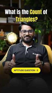 Can you find how many triangles are there in the figure?