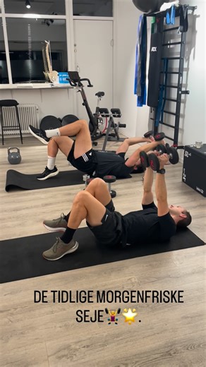 idakrak.com | Personlig træning| Genoptræning | Kost on Instagram: "De to morgenfriske🏋️‍♀️🏋️‍♀️🌟, arbejder her i en mere krævende kombination Den er mere hård end du lige tror… Ankel/fod og hoftestabilitet, styrke i for, læg, baglår, balde og hele overkroppen uden filter incl. arme. Try it🏋️‍♀️. Personlig træner og Z-Health trainer IDA KRAK #personligtræning #idakrak #styrke #intelligent #træning"