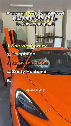 Ranking Best Sound Proof Pranks Moments #shorts