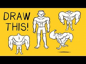 How to Draw Cartoony Muscles