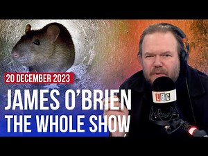 Your worst encounter with a rat | James O'Brien - The Whole Show