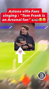 ☕😂 English banter undefeated. 😂☕ Aston Villa fans really said “nah, we’re not letting that one slide” 😭 After that huge error a few days ago, here comes the evidence: 👉 Tom Frank 👉 Casually drinking coffee 👉 From an Arsenal mug And suddenly the away end goes full choir mode 🎶 “TOOOOM FRANK IS AN ARSENAL FAN” 🎤🔴⚪ No VAR needed. Case closed. Football heritage restored. Premier League drama 🤝 top-tier sarcasm This league never misses 😮‍💨🔥 #EnglishBanter #arsenal #thomasfrank #astonvill