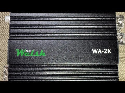 Welsh Audio WA-2K (1/0 Inputs) Overview and Amp Dyno