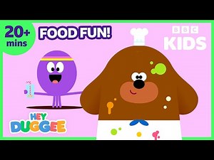 Colours & Food Fun with Hey Duggee and the Squirrels! 🍓🌈 I Toddler learning & discovery I BBC Kids