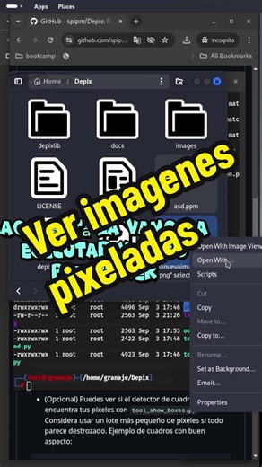 Revela Imagenes Pixeladas🕵🎩✅️ #ciberseguridad #informatica #viral #parati #reels