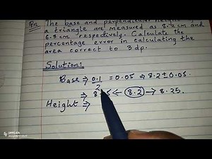 ERRORS AND APPROXIMATIONS. FORM 3 MATHEMATICS