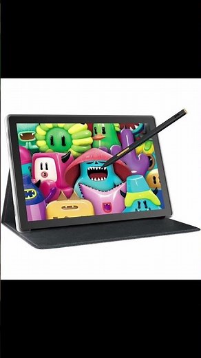 ￼HUION Kamvas Slate 10 Standalone Drawing Tablet with Full-Laminated Screen, 10.1-inch