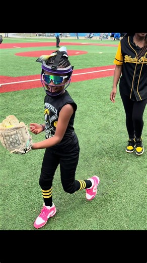 My girl pitched in her first softball game! Started slow because she was nervous but walked away with 2 smooth strikeouts. We still have work to do but so proud of her #fyp #8usoftball #softballlife #softballpitcher #softballtiktoks
