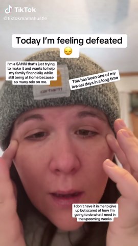 Feeling defeated and wondering how I’m going to get by. I refuse to give up and will continue to stay strong and figure out a plan.. #defeated #tired #sahmstruggles #mentallydrained #exhaust