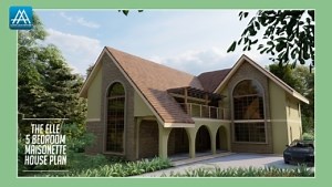 The Elle 5 Bedroom Maisonette House Plan