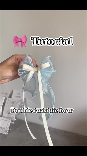 Can be applied to many occasions #foryou #diy #handmade #fyp #handmadewithlove #handmadecraft #giftideas #creative #tutorial #ribbon #bow #twistedties