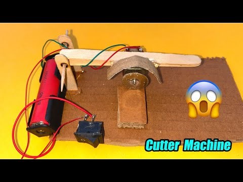 Amazing Invention Using DC Motor 😱🤯|DIY Mini Cutter With DC Motor|Cutter Machine