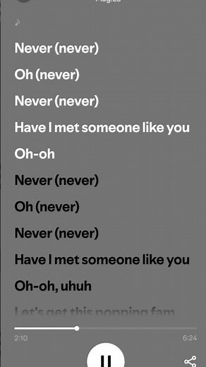 Never. Never. | Lyrics
