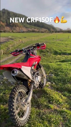 NEW CRF150F🔥💪 #dirtbike #honda #crf #crf150f