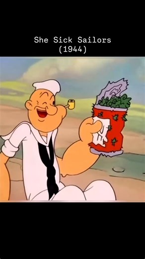 Retro Sci-Fi Arts | She Sick Sailors (1944) A classic Popeye cartoon directed by Seymour Kneitel and produced by Famous Studios. Released on July 7, 1944, it... | Instagram