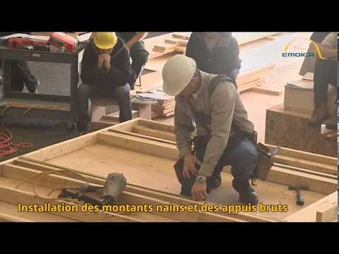 Démo d'assemblage d'un mur extérieur