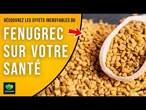 Découvrez les Effets Incroyables du Fenugrec sur Votre Santé