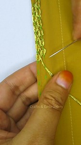 12K views · 46 reactions | ✨ Handmade Superb Border Lace Embroidery 瑱 | Crafts & Embroidery Original  #trending #viral #embroidery #love #cute #everyone #reels #reelsfb #reelsviralシ #viralreels #virals | Crafts & Embroidery | Facebook