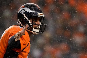 The first snow game of the NFL season could arrive as early as Sunday