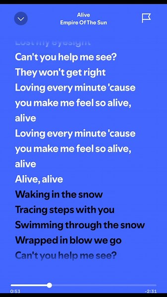 Explore the Lyrics of 'Alive' by Empire of the Sun