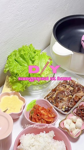 DIY Samgyup: Home Cooking Korean Food