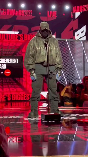 262K views · 610 reactions | Kanye West gives a speech honoring Diddy at the BET Awards | HotNewHipHop.com | Facebook