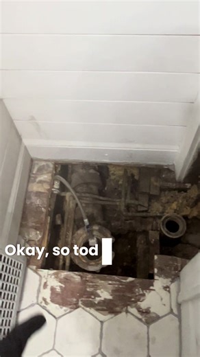 Bathroom pipe replacement #Auvil #AuvilDisasterRelief #PlumbingRescue #FYP #Plumbing