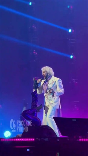 Philipp #Kirkorov on stage for the second day of the "White Nights" festival in St. Petersburg #w...