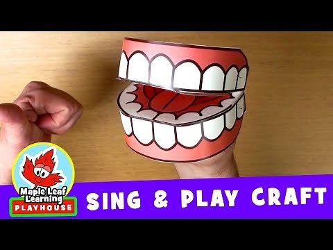 Brush Your Teeth | Sing and Play Craft | Maple Leaf Learning Playhouse