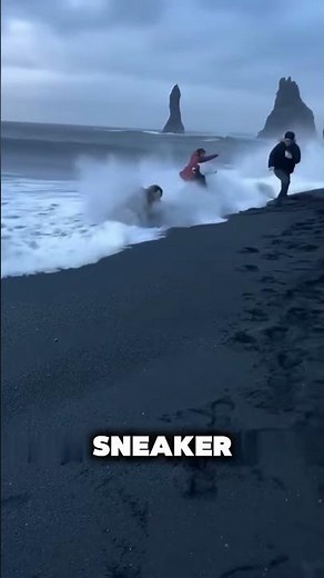 The DEADLIEST Black Sand Beach! 🌋🖤