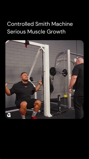 Controlled Smith Machine = Serious Muscle Growth
