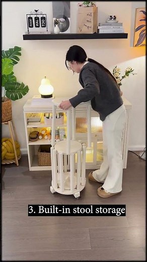 Hidden Dining Table Cabinet That Transforms Into a Full Dining Setup Space Saving Furniture