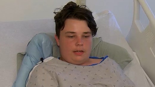 Stomach-churning photos reveal gaping wounds after boy, 14, savaged by shark