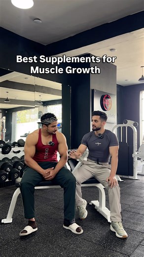 Best 4 Supplements for Muscle Growth💪 ￼