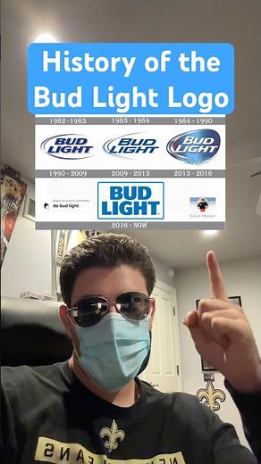 History of the Bud Light Logo #shorts