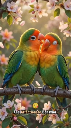 This Is Why They Are Called Lovebirds ❤️ #Lovebirds #CuteBirds #BirdLovers