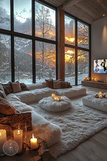 The Perfect Cozy Night 🌨️🏡Cozy Bedroom, Blizzard, Snowfall, ambience