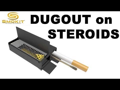 Smokits - Dugout Pipe on Steroids! (The Portable Smoking Kit)