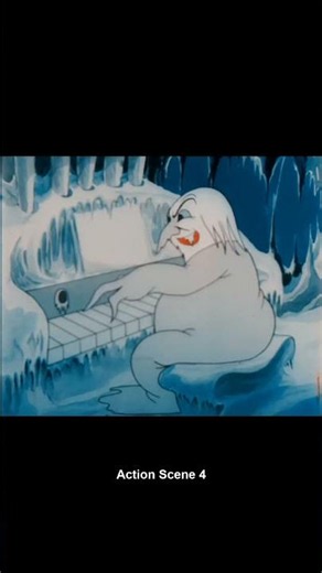 Action Scene 4 #4 | The Snowman (1933) #Shorts