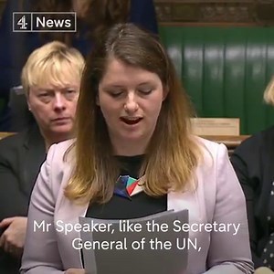 38K views · 559 reactions | "Strong words won't rescue a single child while Assad continues to drop bombs on their heads." Labour MP Alison McGovern says "civilians in Syria cannot be left to the mercy of Assad." | Channel 4 News Democracy | Facebook