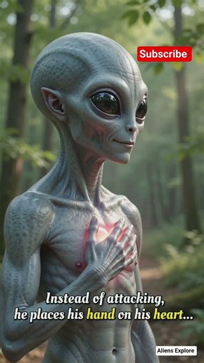 The Alien Fell in Love at First Sight! 👽❤️#shorts #alien #love