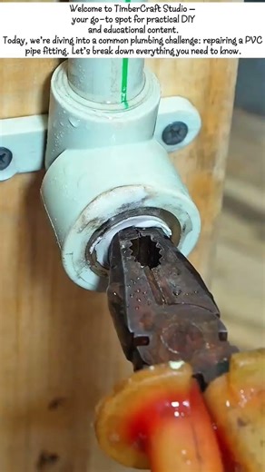 PVC Pipe Fitting Repair - Educational Guide to Fix Leaks & Damaged Components